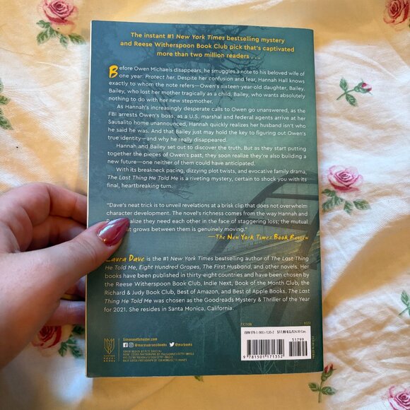 The Last Thing He Told Me by Laura Dave - Picture 3 of 3